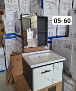 TỦ LAVABO VÂNG ĐÁ ĐEN TLVB-0560
