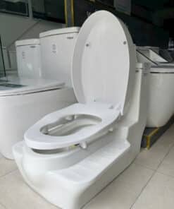 Bồn Cầu Nguyên Khối Châu Âu Trắng BC-B2