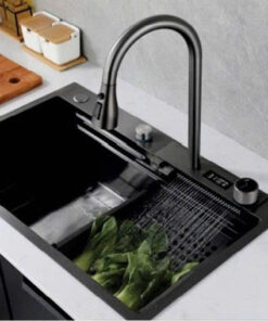 CHẬU CHÉN THÔNG MINH ĐEN XÁM CC-T3