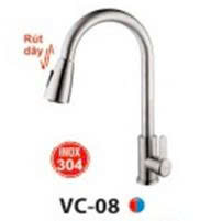 ÒI RỬA CHÉN NÓNG LẠNH DÂY RÚT INOX 304 SS11