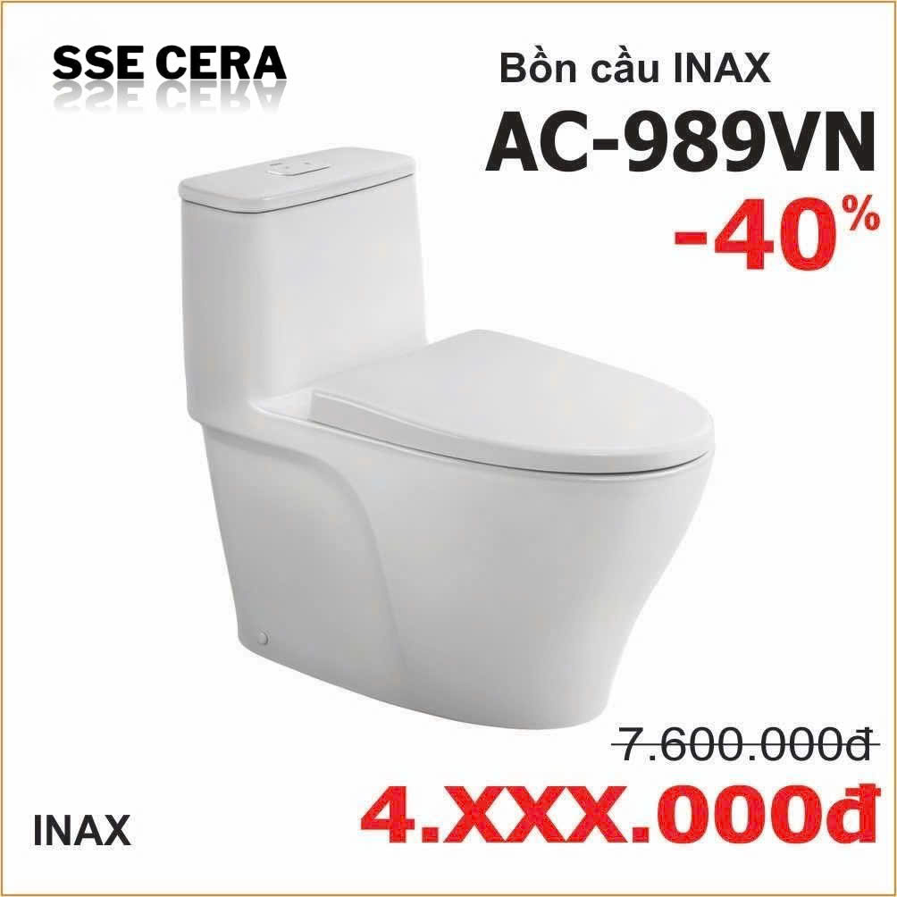 BỒN CẦU INAX AC-989VN